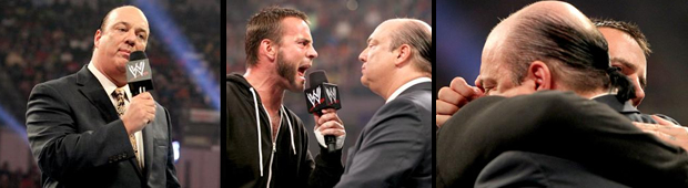 The Moment We’ve All Been Waiting For … Cm Punk And Paul Heyman Face To