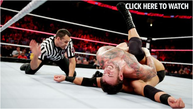 Cm Punk Wins Beat The Clock On Wwe Monday Night Raw And The