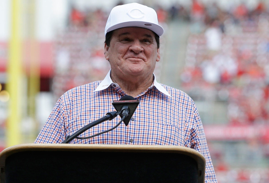 Pete Rose Inducted Into The Cincinnati Reds Hall of Fame Heyman Hustle