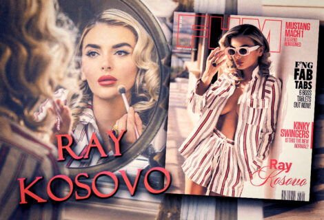 EXCLUSIVE: Supermodel Ray Kosovo Makes Her #HustleBootyTempTats Debut